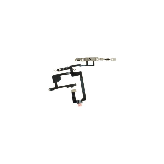 Modul Flex Buton Pornire (Power) pentru iPhone 15 (cu Suport Metalic) (Bakr, 57983123932) by www.silkase.ro