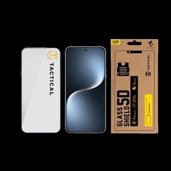 Folie de Sticlă 5D Tactical Glass Shield pentru Honor Magic7, Neagră Folie de Sticlă 5D Tactical Glass Shield pentru Honor Magic7, Neagră (Bakr, 57983124110) by www.silkase.ro