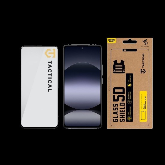 Folie de Sticlă 5D Tactical Glass Shield pentru Xiaomi Redmi Note 14 4G/5G / Poco X7 Pro 5G, Neagră Folie de Sticlă 5D Tactical Glass Shield pentru Xiaomi Redmi Note 14 4G/5G / Poco X7 Pro 5G, Neagră (Bakr, 57983124112) by www.silkase.ro