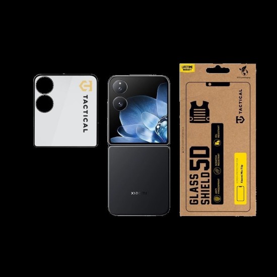 Folie de Sticlă 5D Tactical Glass Shield pentru Xiaomi Mix Flip, Neagră Folie de Sticlă 5D Tactical Glass Shield pentru Xiaomi Mix Flip, Neagră (Bakr, 57983124114) by www.silkase.ro