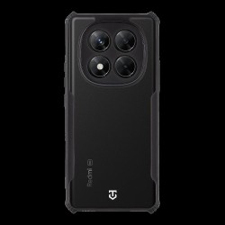 Husa Tactical Quantum Stealth pentru Xiaomi Redmi Note 14 Pro 5G / X7 5G, Transparent/Negru