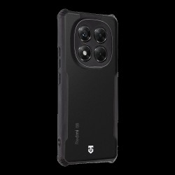 Husa Tactical Quantum Stealth pentru Xiaomi Redmi Note 14 Pro 5G / X7 5G, Transparent/Negru