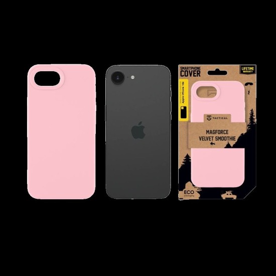 Husa Tactical MagForce Velvet Smoothie (MagSafe) pentru Apple iPhone 16e, Roz (Pink Panther) Husa Tactical MagForce Velvet Smoothie (MagSafe) pentru Apple iPhone 16e, Roz (Pink Panther) (Bakr, 57983124292) by www.silkase.ro