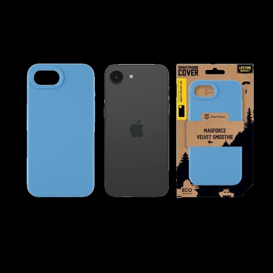 Husa Tactical MagForce Velvet Smoothie (MagSafe) pentru Apple iPhone 16e, Albastru (Avatar) Husa Tactical MagForce Velvet Smoothie (MagSafe) pentru Apple iPhone 16e, Albastru (Avatar) (Bakr, 57983124294) by www.silkase.ro