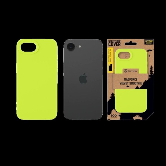 Husa Tactical MagForce Velvet Smoothie (MagSafe) pentru Apple iPhone 16e, Verde (Avocado) Husa Tactical MagForce Velvet Smoothie (MagSafe) pentru Apple iPhone 16e, Verde (Avocado) (Bakr, 57983124295) by www.silkase.ro