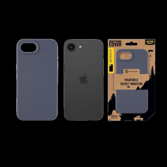 Husa Tactical MagForce Velvet Smoothie (MagSafe) pentru Apple iPhone 16e, Roz (Bazooka) (Bakr, 57983124297) by www.silkase.ro
