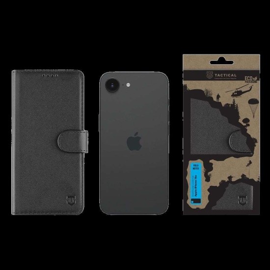 Husa Tactical Field Notes pentru Apple iPhone 16e, Neagra Husa Tactical Field Notes pentru Apple iPhone 16e, Neagra (Bakr, 57983124311) by www.silkase.ro