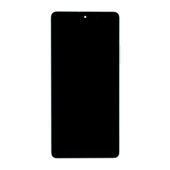 Modul Display LCD cu Touchscreen și Ramă pentru Xiaomi Redmi Note 13 5G, Albastru (Ocean Teal) (Service Pack) (Bakr, 5600030N1700) by www.silkase.ro