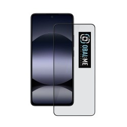 Folie de Sticlă 5D OBAL:ME pentru Xiaomi Redmi Note 14 4G/5G / 14S / Poco M7 Pro 5G, Neagră