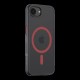 Husa Tactical MagForce Hyperstealth 2.0 pentru iPhone 16e, Negru/Roșu (Bakr, 57983124456) by www.silkase.ro
