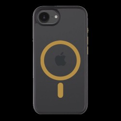 Husa Tactical MagForce Hyperstealth 2.0 pentru iPhone 16e, Negru/Galben