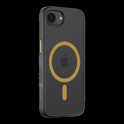 Husa Tactical MagForce Hyperstealth 2.0 pentru iPhone 16e, Negru/Galben