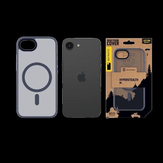 Husa Tactical MagForce Hyperstealth pentru iPhone 16e, Albastru Închis (Bakr, 57983124459) by www.silkase.ro