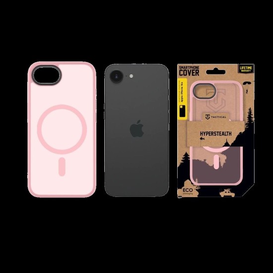Husa Tactical MagForce Hyperstealth pentru iPhone 16e, Roz (Pink Panther) (Bakr, 57983124462) by www.silkase.ro