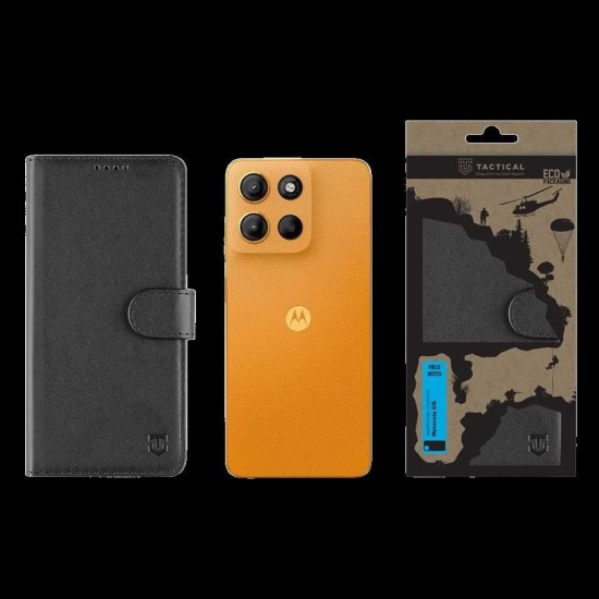 Husa Tactical Field Notes pentru Motorola G15, Neagra Husa Tactical Field Notes pentru Motorola G15, Neagra (Bakr, 57983124498) by www.silkase.ro
