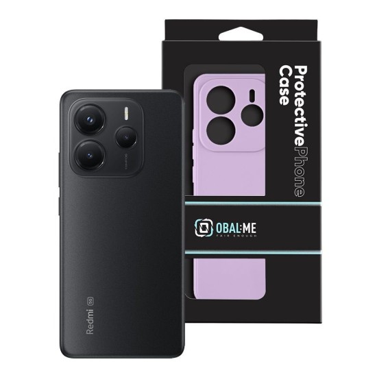 Husa OBAL:ME Matte TPU pentru Xiaomi Redmi Note 14 5G, Mov (Bakr, 57983124569) by www.silkase.ro