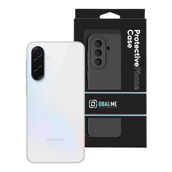 Husa OBAL:ME Matte TPU pentru Samsung Galaxy A36 5G, Neagra (Bakr, 57983124633) by www.silkase.ro