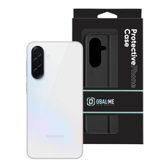 Husa OBAL:ME SmoothTouch pentru Samsung Galaxy A36 5G, Neagra (Bakr, 57983124641) by www.silkase.ro