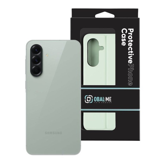 Husa OBAL:ME SmoothTouch pentru Samsung Galaxy A56 5G, Verde (Mint Green) (Bakr, 57983124646) by www.silkase.ro
