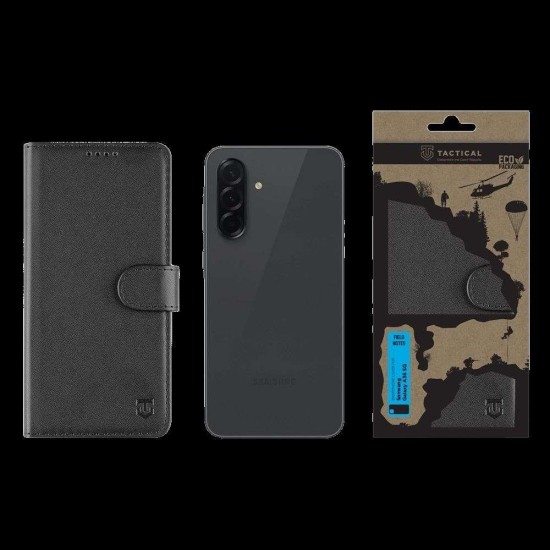 Husa Tactical Field Notes pentru Samsung Galaxy A36 5G, Neagra (Bakr, 57983124660) by www.silkase.ro
