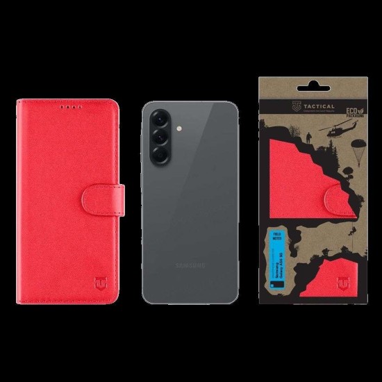 Husa Tactical Field Notes pentru Samsung Galaxy A56 5G, Roșie Husa Tactical Field Notes pentru Samsung Galaxy A56 5G, Roșie (Bakr, 57983124684) by www.silkase.ro