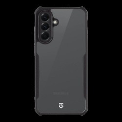 Husa Tactical Quantum Stealth pentru Samsung Galaxy A56 5G, Transparent/Negru