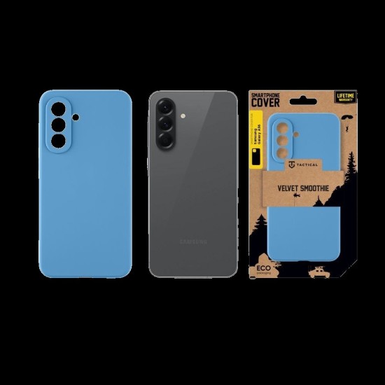 Husa Tactical Velvet Smoothie pentru Samsung Galaxy A56 5G, Albastru (Avatar) (Bakr, 57983124693) by www.silkase.ro
