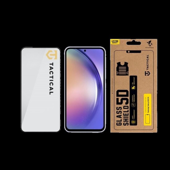 Folie de Sticlă 5D Tactical Glass Shield pentru Samsung Galaxy A56, Neagră Folie de Sticlă 5D Tactical Glass Shield pentru Samsung Galaxy A56, Neagră (Bakr, 57983124697) by www.silkase.ro