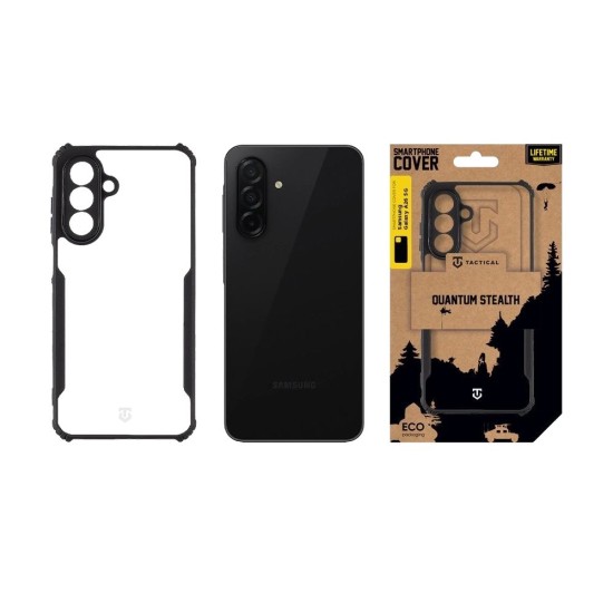 Husa Tactical Quantum Stealth pentru Samsung Galaxy A26 5G, Transparent/Negru Husa Tactical Quantum Stealth pentru Samsung Galaxy A26 5G, Transparent/Negru (Bakr, 57983124702) by www.silkase.ro
