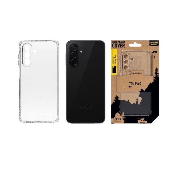 Husa Tactical TPU Plyo pentru Samsung Galaxy A26 5G, Transparentă (Bakr, 57983124705) by www.silkase.ro