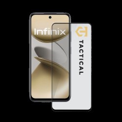 Folie de Sticlă 5D Tactical Glass Shield pentru Infinix Smart 9 / Hot 50i / Hot 50 5G, Neagră