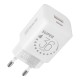 Încărcător Rețea OBAL:ME GaN 36W (USB-A + USB-C), Alb Încărcător Rețea OBAL:ME GaN 36W (USB-A + USB-C), Alb (Bakr, OM36WCA) by www.silkase.ro