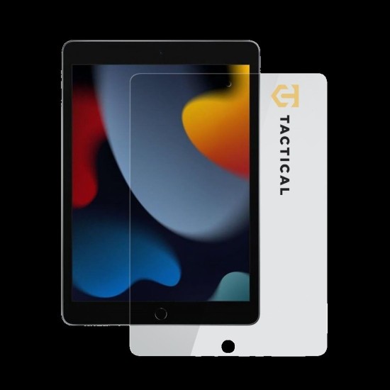 Folie de Sticlă Tactical Glass Shield pentru iPad 10.2 (2019-2021), Transparentă (Bakr, 57983125002) by www.silkase.ro