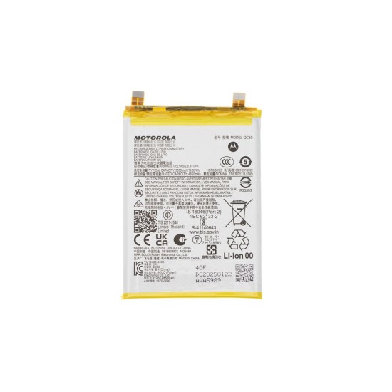 Acumulator Baterie Originală Motorola (QC50), 5000mAh (Service Pack) Acumulator Baterie Originală Motorola (QC50), 5000mAh (Service Pack) (Bakr, SB18E08901) by www.silkase.ro