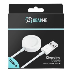Cablu de Încărcare OBAL:ME pentru Apple Watch, USB-A, Alb Cablu de Încărcare OBAL:ME pentru Apple Watch, USB-A, Alb
