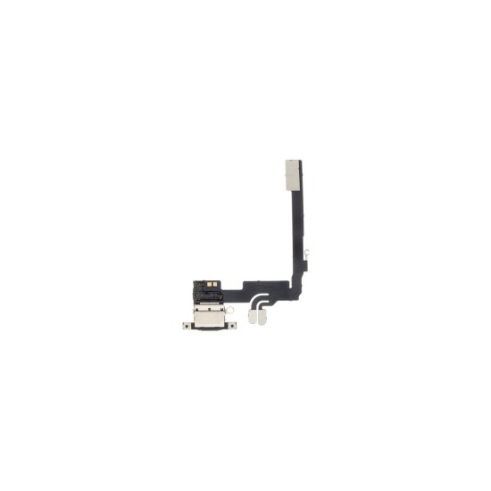 Modul Flex cu Conector Încărcare (Dock) pentru iPhone 16 Pro, Negru Modul Flex cu Conector Încărcare (Dock) pentru iPhone 16 Pro, Negru (Bakr, 57983125339) by www.silkase.ro