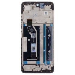 Modul Display LCD cu Touchscreen și Ramă pentru Motorola E15 / G05, Negru Modul Display LCD cu Touchscreen și Ramă pentru Motorola E15 / G05, Negru