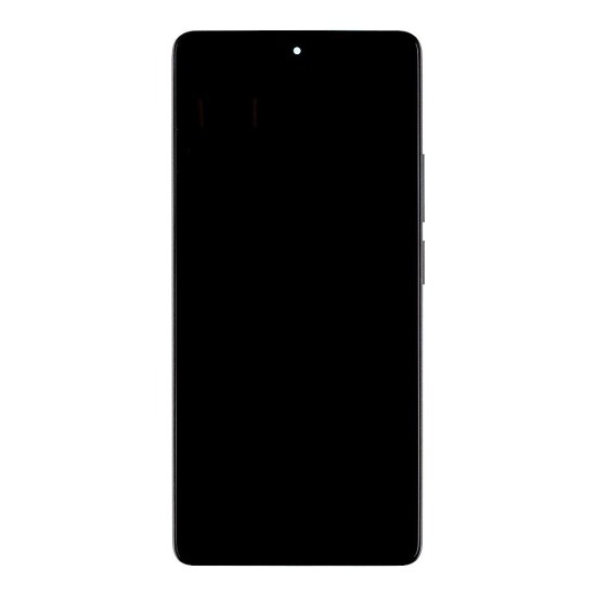 Modul Display LCD cu Touchscreen și Ramă pentru Poco M6 Pro 4G, Negru (Service Pack) (Bakr, 5600030N6P00) by www.silkase.ro