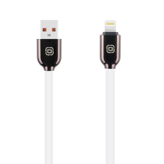 Cablu OBAL:ME Sleek USB-A la Lightning, Alb Cablu OBAL:ME Sleek USB-A la Lightning, Alb (Bakr, OMAL12SWH) by www.silkase.ro