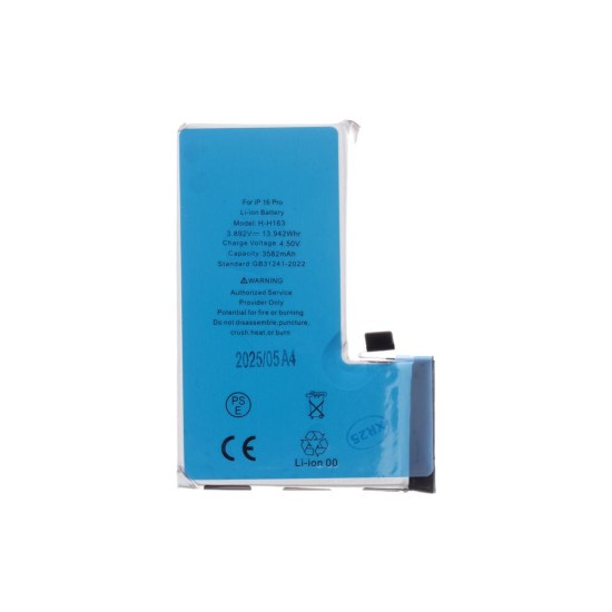 Acumulator Baterie pentru iPhone 16 Pro, 3582mAh Li-Ion (Bulk) (Piese Schimb, 57983125648) by www.silkase.ro