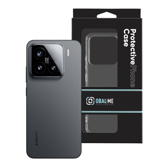 Husa OBAL:ME TPU pentru Xiaomi 15, Transparentă Husa OBAL:ME TPU pentru Xiaomi 15, Transparentă (Bakr, 57983125649) by www.silkase.ro