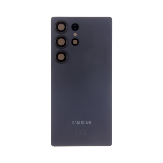 Capac Baterie Spate Original Samsung Galaxy S25 Ultra (S938B), Negru (Jet Black) (Service Pack) (Bakr, GH82-36353G) by www.silkase.ro