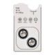 Protecție Cameră (Sticlă) OBAL:ME pentru Apple iPhone 15 / 15 Plus, Albastra (Bakr, 57983125784) by www.silkase.ro