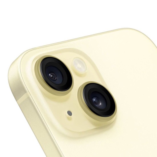 Protecție Cameră (Sticlă) OBAL:ME pentru Apple iPhone 15 / 15 Plus, Galbena Protecție Cameră (Sticlă) OBAL:ME pentru Apple iPhone 15 / 15 Plus, Galbena (Bakr, 57983125787) by www.silkase.ro