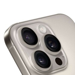 Protecție Cameră (Sticlă) OBAL:ME pentru Apple iPhone 15 Pro / 15 Pro Max, Natural Titaniu