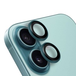 Protecție Cameră (Sticlă) OBAL:ME pentru Apple iPhone 16 / 16 Plus, Turcoaz (Teal)