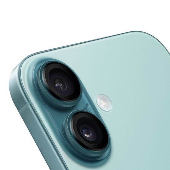 Protecție Cameră (Sticlă) OBAL:ME pentru Apple iPhone 16 / 16 Plus, Turcoaz (Teal) (Bakr, 57983125795) by www.silkase.ro