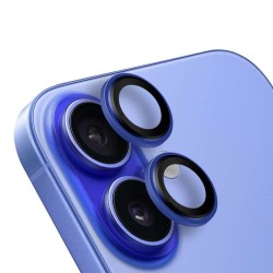 Protecție Cameră (Sticlă) OBAL:ME pentru Apple iPhone 16 / 16 Plus, Albastru (Ultramarine)