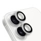Protecție Cameră (Sticlă) OBAL:ME pentru Apple iPhone 16 / 16 Plus, Alba (Bakr, 57983125798) by www.silkase.ro