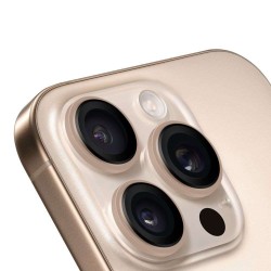 Protecție Cameră (Sticlă) OBAL:ME pentru Apple iPhone 16 Pro / 16 Pro Max, Desert Titaniu